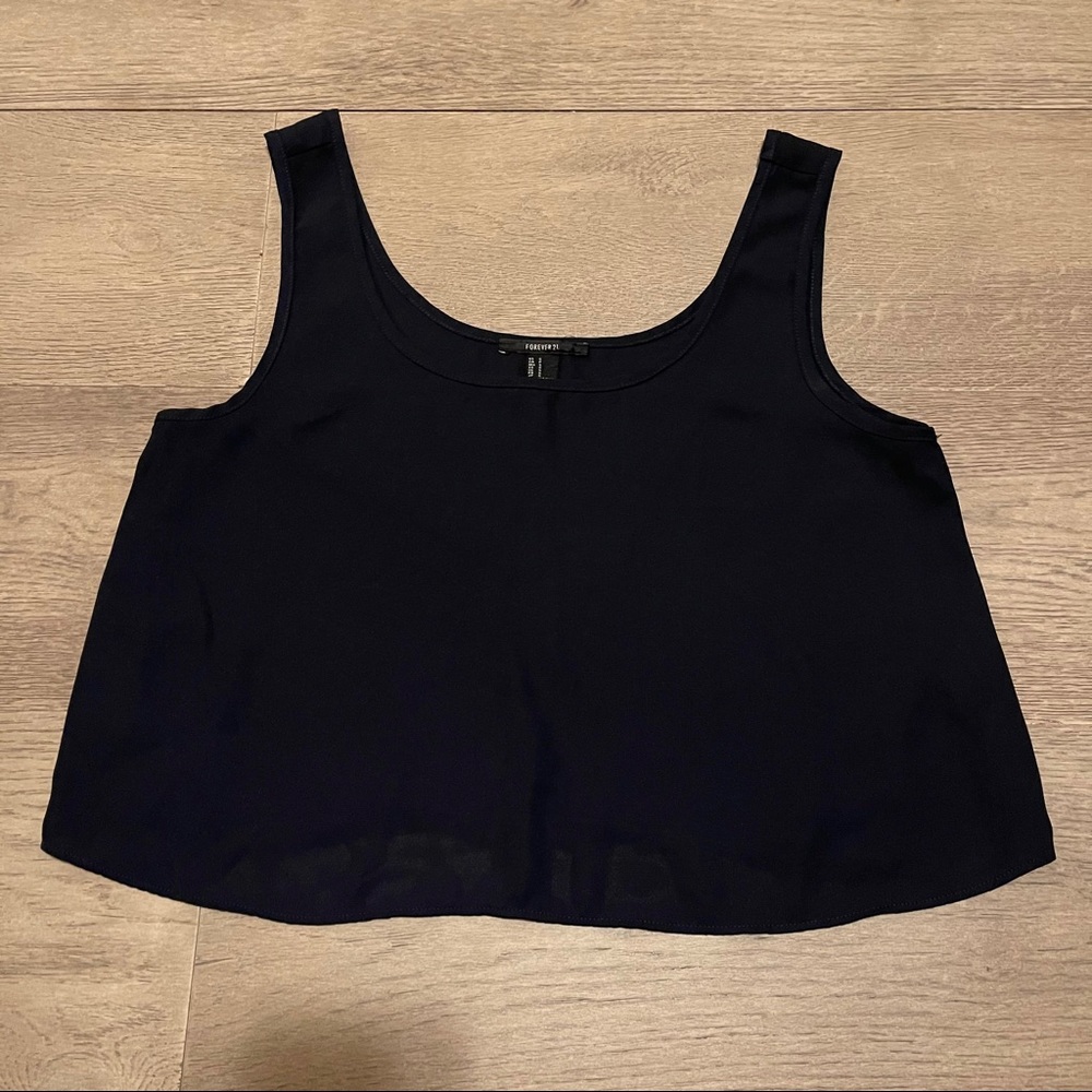 Cropped Flowly Tank Top